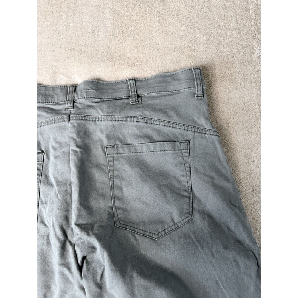 Wrangler Gray Stretch Work Pants Men’s — Slim Fit / Lightweight —size 38x29 - Picture 9 of 10